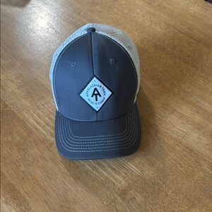 Columbia Gray and White Trucker Hat with Mesh Back